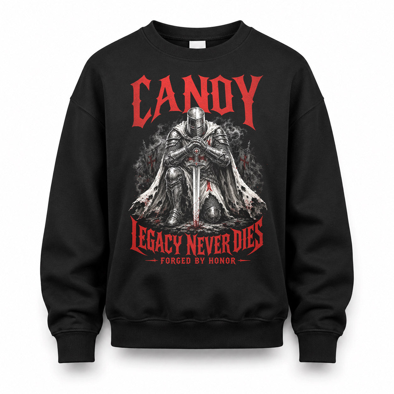 CANDY HS90-K04-109 - NAME Legacy Never Dies Forged By Honor Personalized Knight