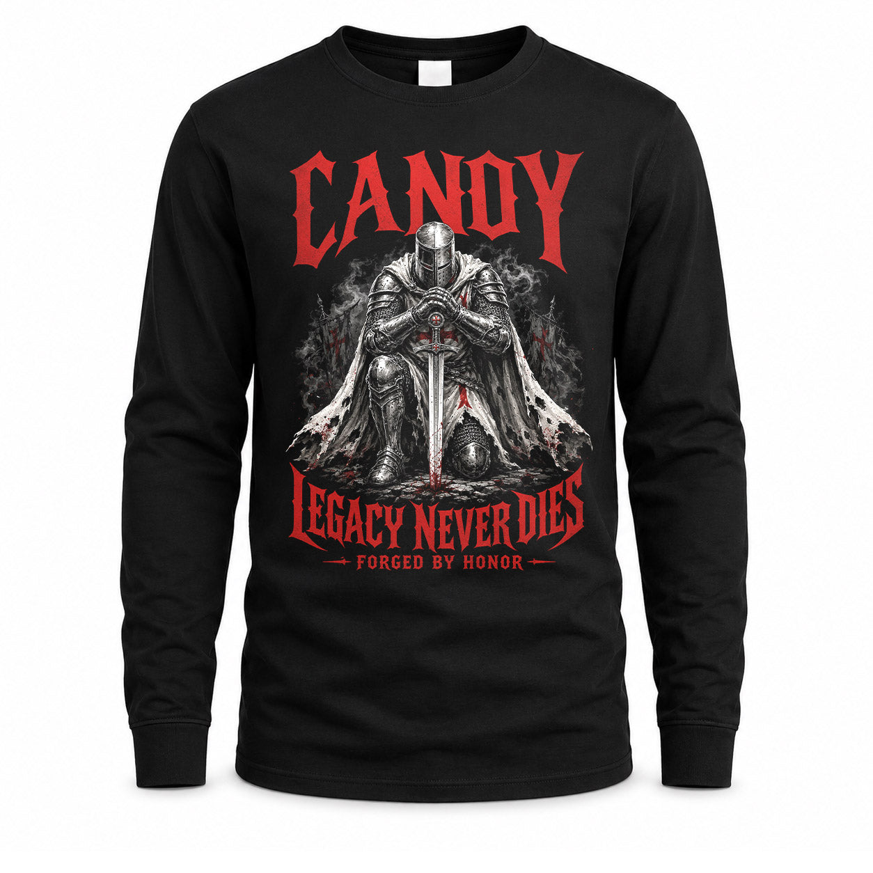 CANDY HS90-K04-109 - NAME Legacy Never Dies Forged By Honor Personalized Knight