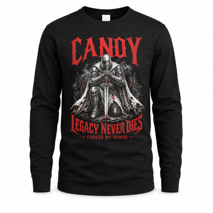 CANDY HS90-K04-109 - NAME Legacy Never Dies Forged By Honor Personalized Knight