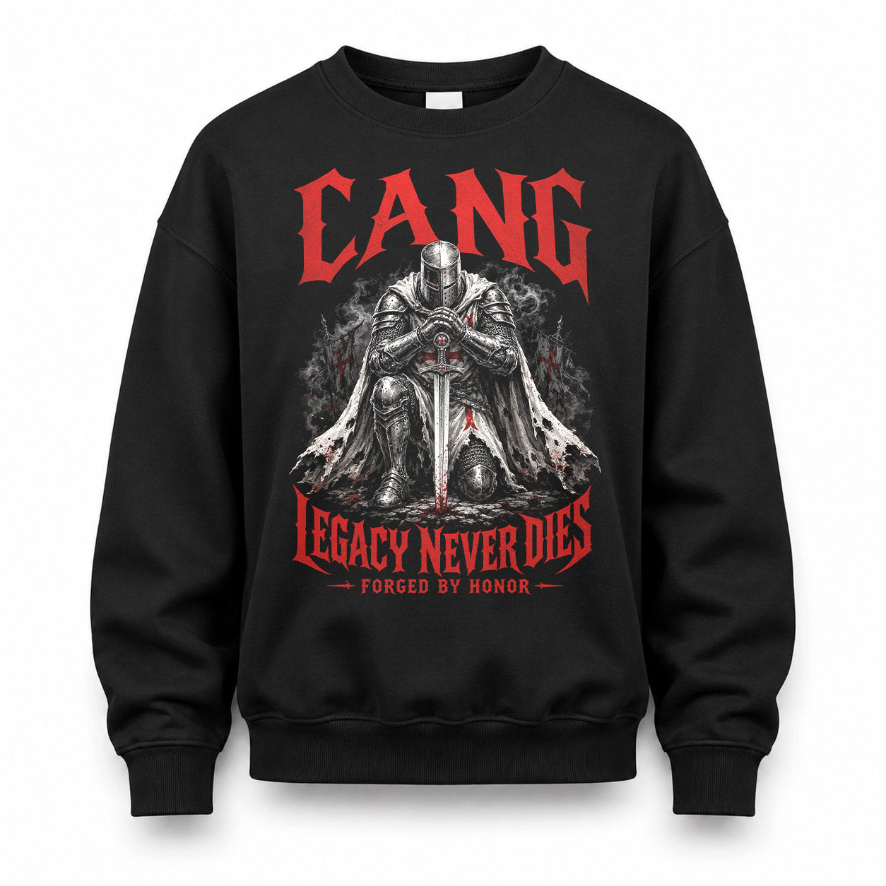 CANG HS90-K04-109 - NAME Legacy Never Dies Forged By Honor Personalized Knight