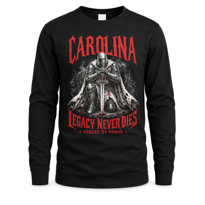 CAROLINA HS90-K04-109 - NAME Legacy Never Dies Forged By Honor Personalized Knight