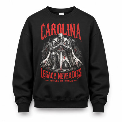 CAROLINA HS90-K04-109 - NAME Legacy Never Dies Forged By Honor Personalized Knight