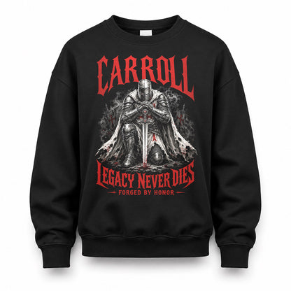 CARROLL HS90-K04-109 - NAME Legacy Never Dies Forged By Honor Personalized Knight