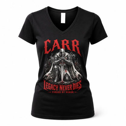 CARR HS90-K04-109 - NAME Legacy Never Dies Forged By Honor Personalized Knight