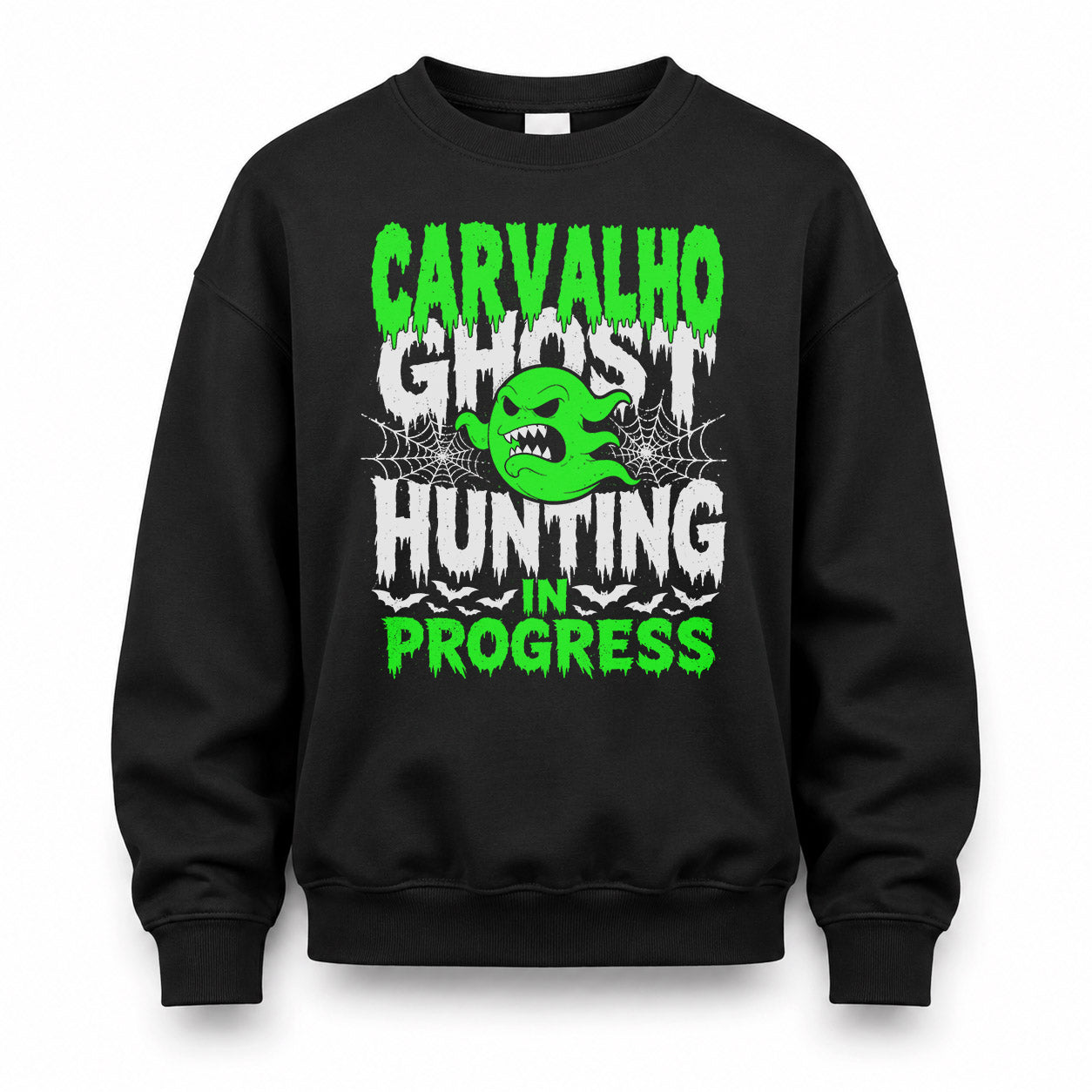 CARVALHO HW22-K06-109 - NAME Ghost Hunting In Progress Personalized Halloween Shirt