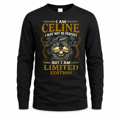 CELINE LM66-K04-125 - NAME NAME I May Not Be Perfect But I Am Limited Edition