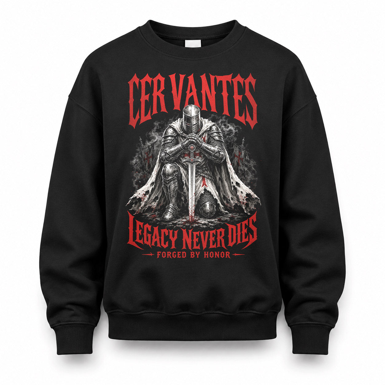 CERVANTES HS90-K04-109 - NAME Legacy Never Dies Forged By Honor Personalized Knight