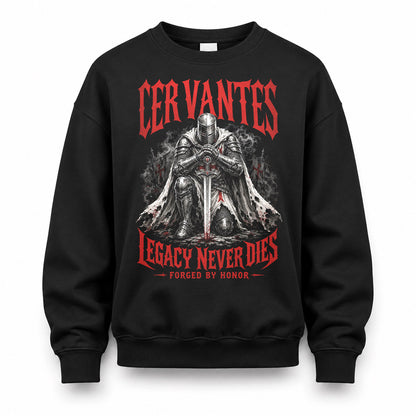 CERVANTES HS90-K04-109 - NAME Legacy Never Dies Forged By Honor Personalized Knight