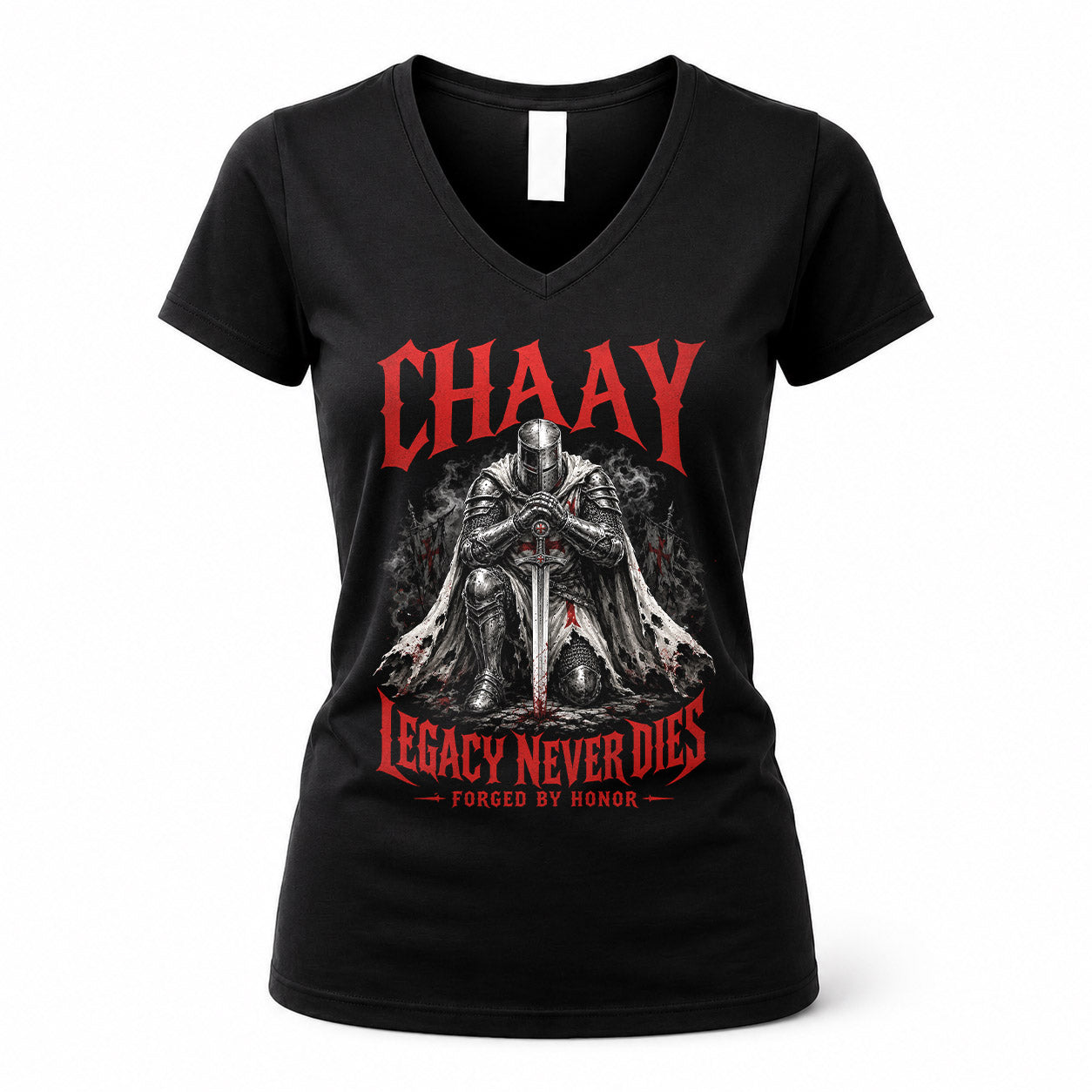 CHAAY HS90-K04-109 - NAME Legacy Never Dies Forged By Honor Personalized Knight