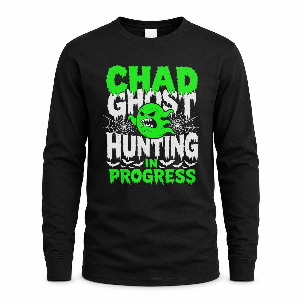 CHAD HW22-K06-109 - NAME Ghost Hunting In Progress Personalized Halloween Shirt