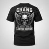 CHANG P01-K24-229 – Personalized Skull Graphic Apparel “I Am NAME I May Not Be Perfect But I Am Limited Edition”