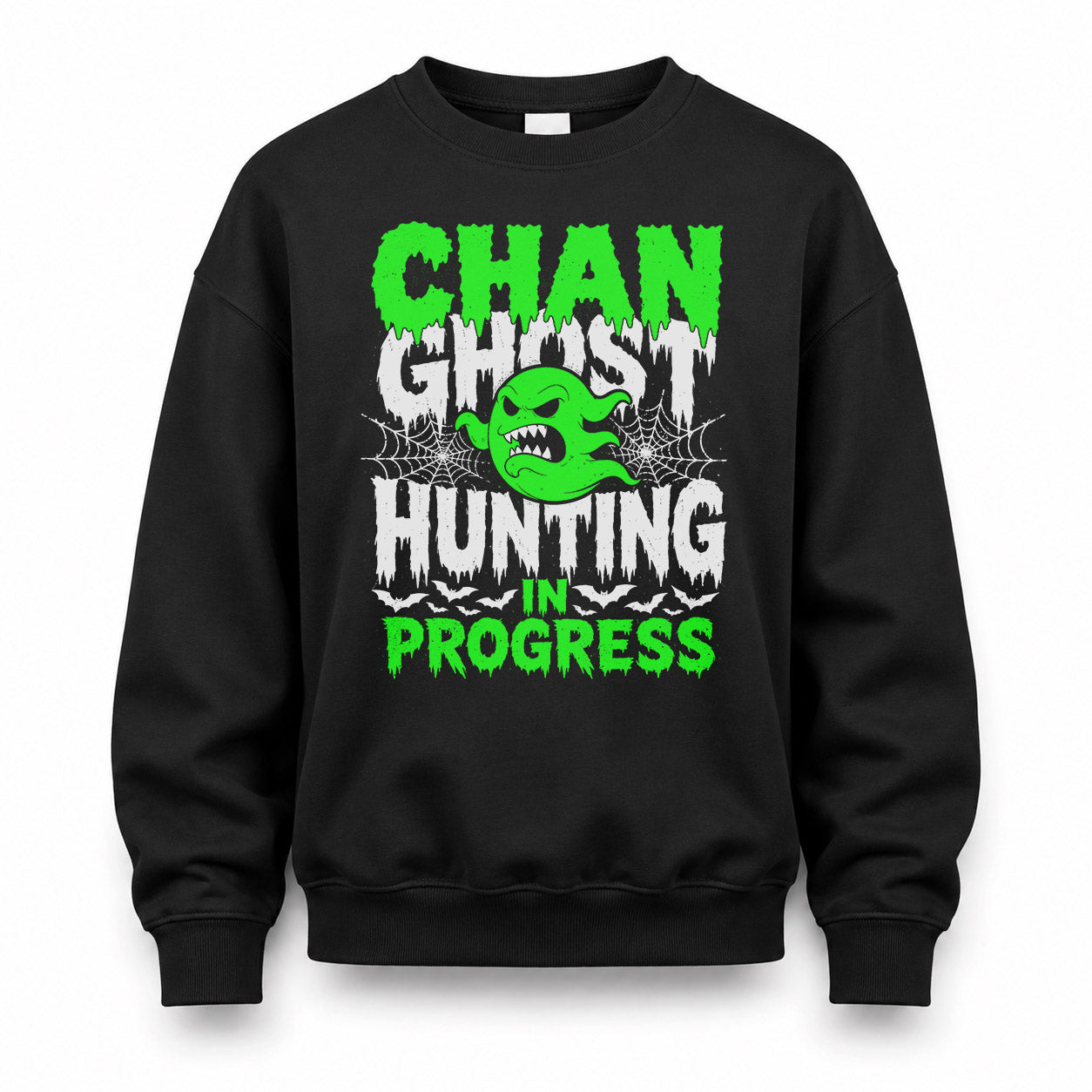 CHAN HW22-K06-109 - NAME Ghost Hunting In Progress Personalized Halloween Shirt
