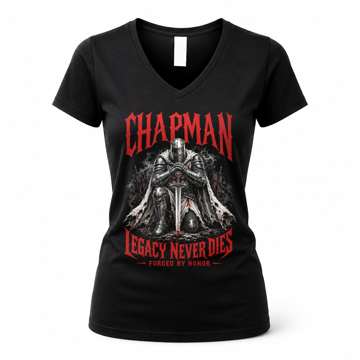 CHAPMAN HS90-K04-109 - NAME Legacy Never Dies Forged By Honor Personalized Knight