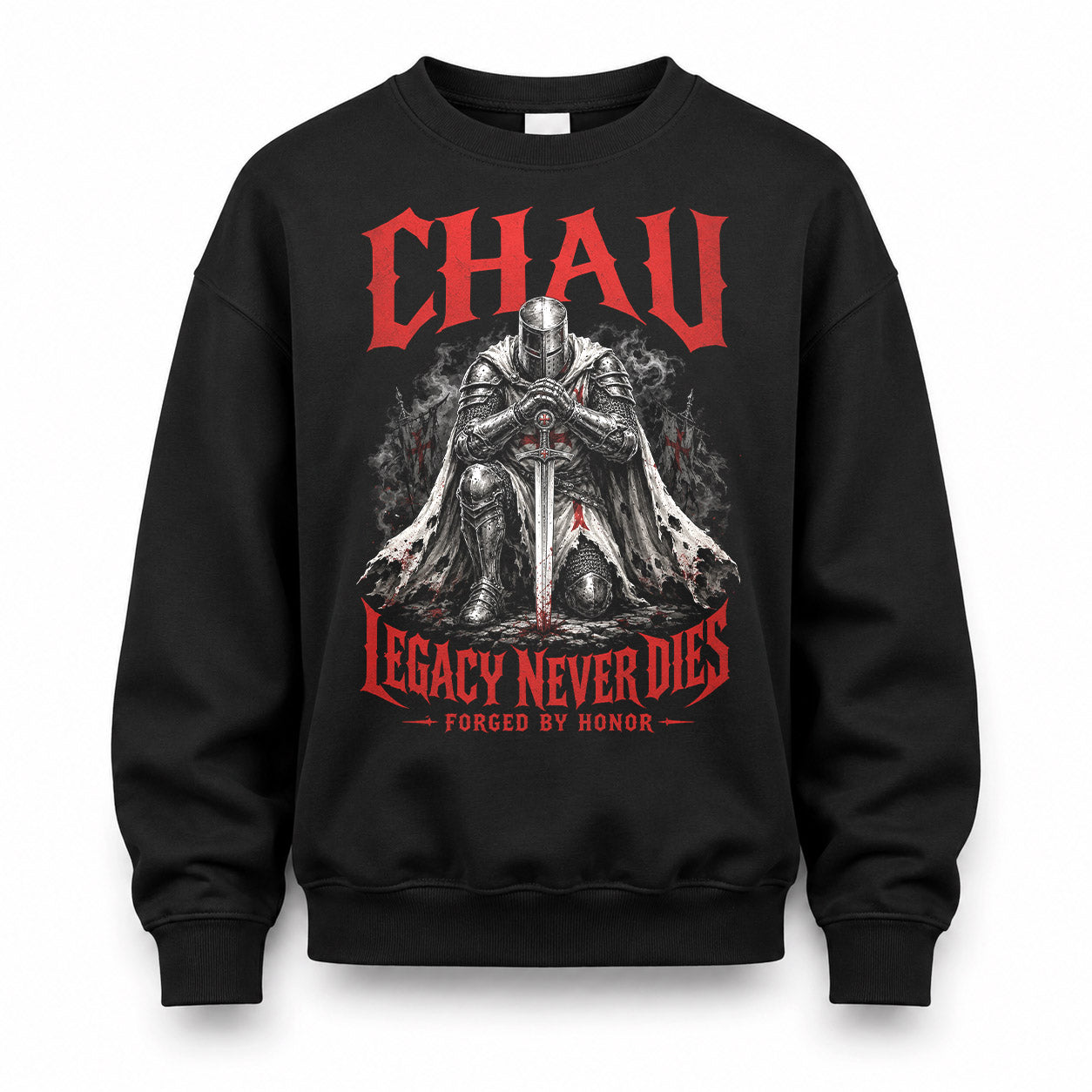 CHAU HS90-K04-109 - NAME Legacy Never Dies Forged By Honor Personalized Knight