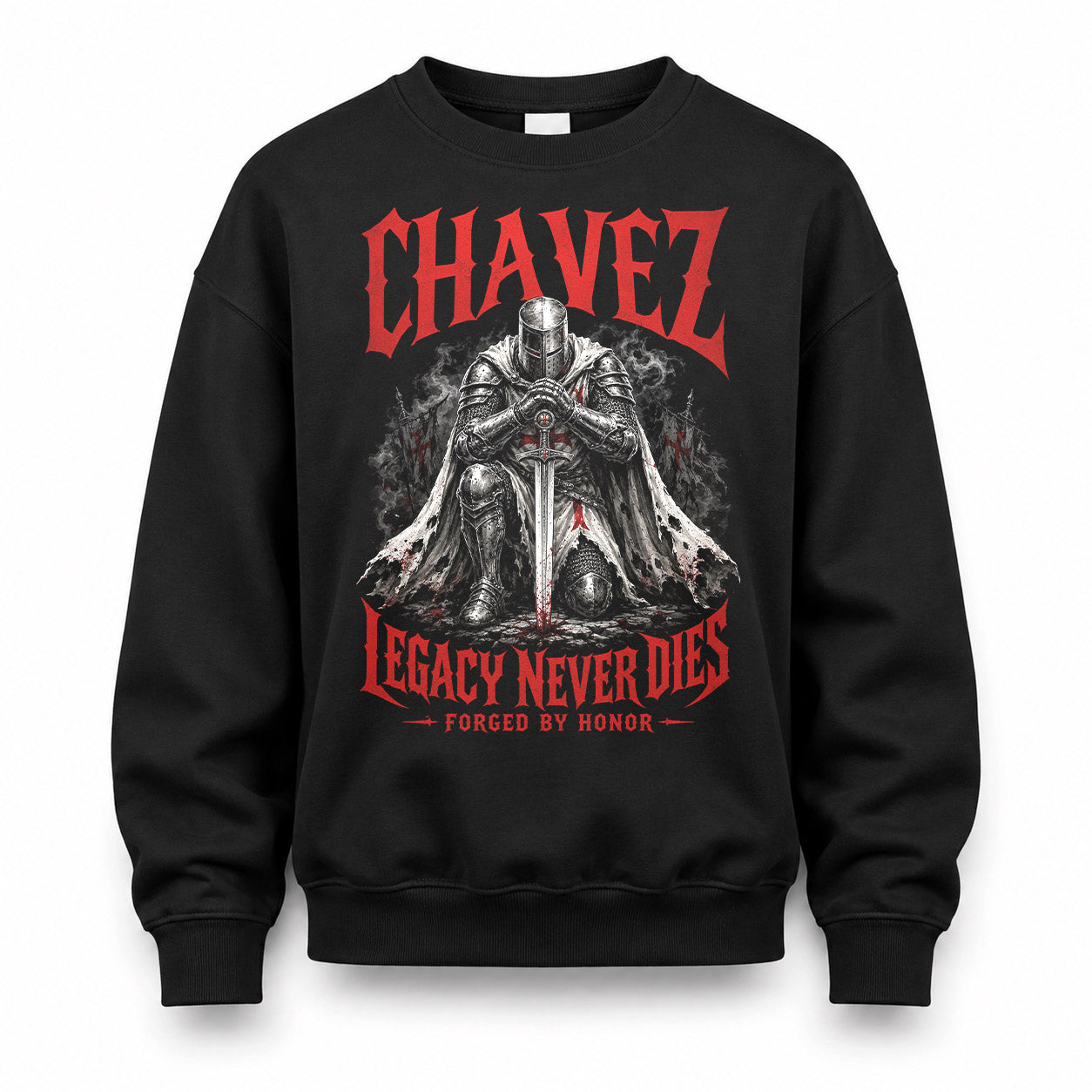 CHAVEZ HS90-K04-109 - NAME Legacy Never Dies Forged By Honor Personalized Knight