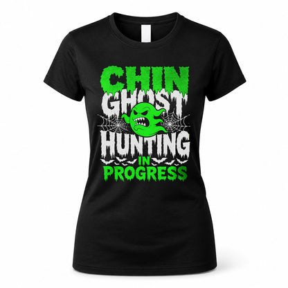 CHIN HW22-K06-109 - NAME Ghost Hunting In Progress Personalized Halloween Shirt
