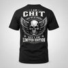CHIT P01-K24-229 – Personalized Skull Graphic Apparel “I Am NAME I May Not Be Perfect But I Am Limited Edition”