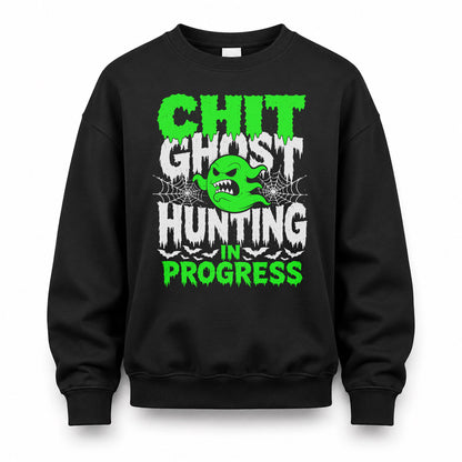 CHIT HW22-K06-109 - NAME Ghost Hunting In Progress Personalized Halloween Shirt