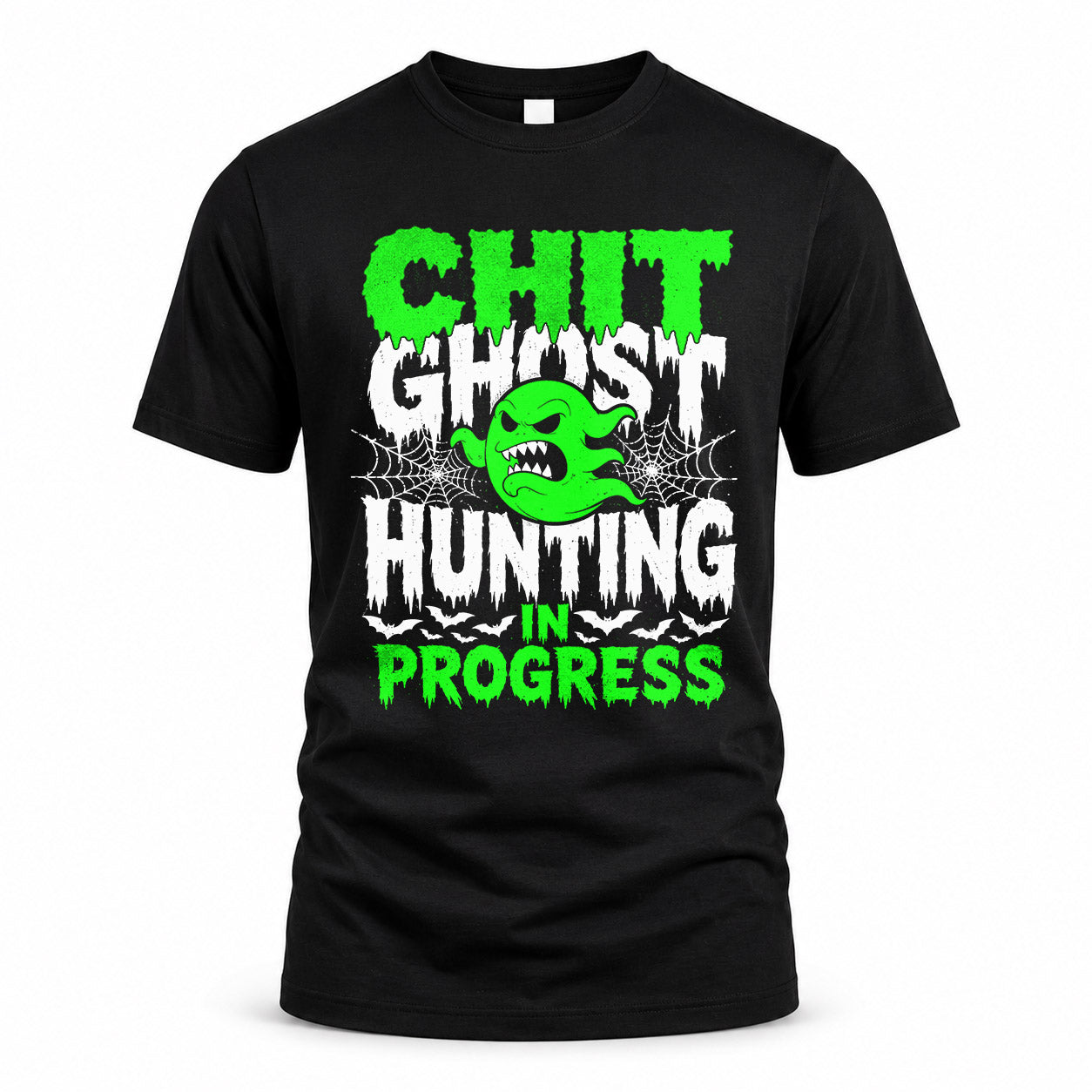 CHIT HW22-K06-109 - NAME Ghost Hunting In Progress Personalized Halloween Shirt