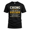 CHONG TM90-K04-125 - NAME Legendary Know-It-All Personalized Funny Shirt