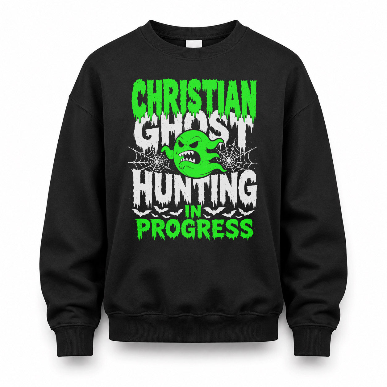 CHRISTIAN HW22-K06-109 - NAME Ghost Hunting In Progress Personalized Halloween Shirt