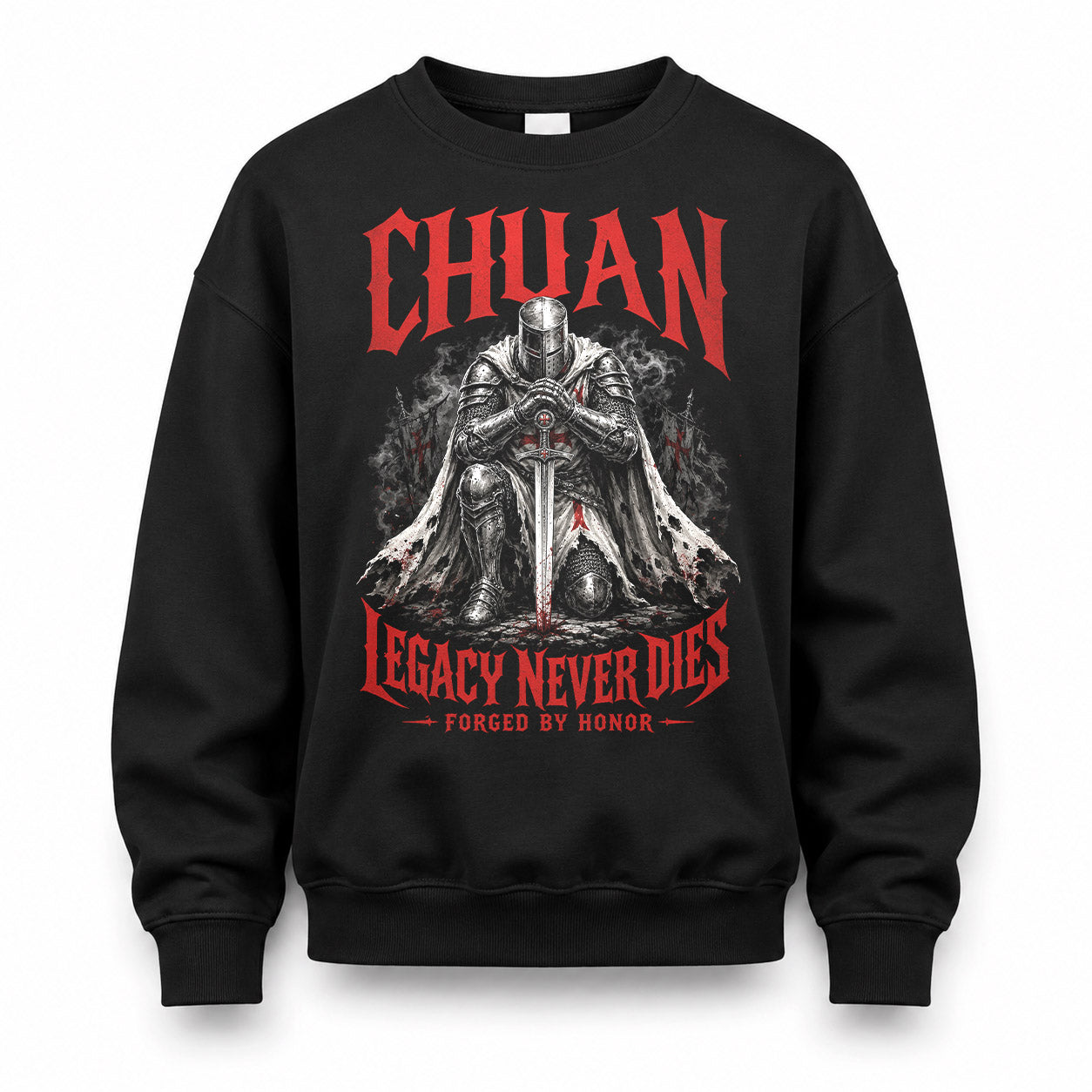CHUAN HS90-K04-109 - NAME Legacy Never Dies Forged By Honor Personalized Knight