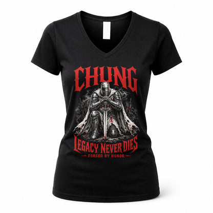 CHUNG HS90-K04-109 - NAME Legacy Never Dies Forged By Honor Personalized Knight