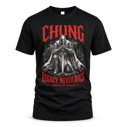CHUNG HS90-K04-109 - NAME Legacy Never Dies Forged By Honor Personalized Knight