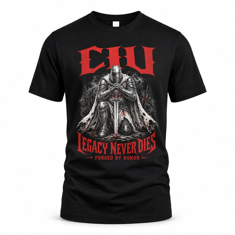 CIU HS90-K04-109 - NAME Legacy Never Dies Forged By Honor Personalized Knight