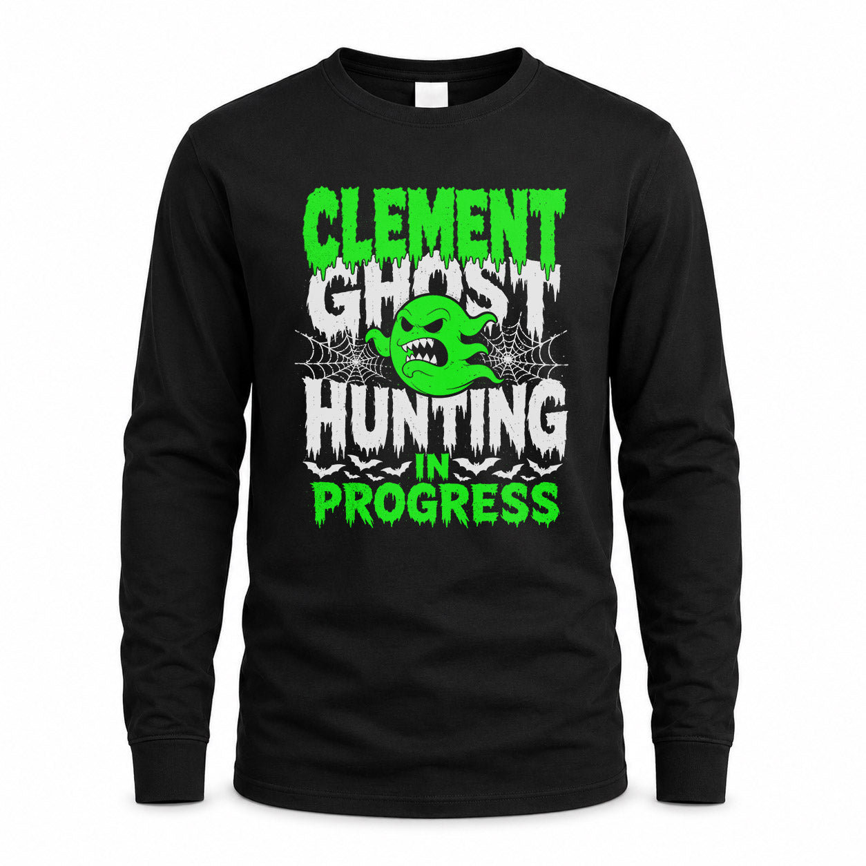 CLEMENT HW22-K06-109 - NAME Ghost Hunting In Progress Personalized Halloween Shirt