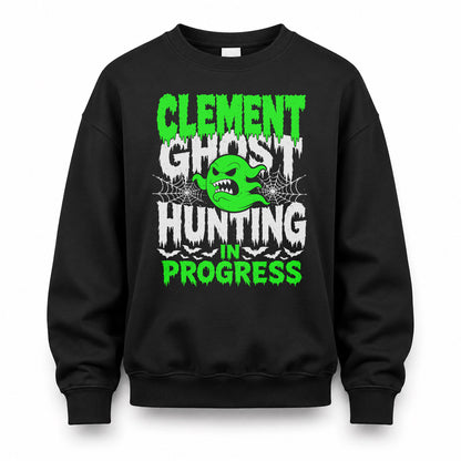 CLEMENT HW22-K06-109 - NAME Ghost Hunting In Progress Personalized Halloween Shirt