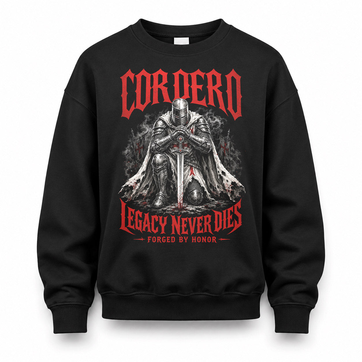 CORDERO HS90-K04-109 - NAME Legacy Never Dies Forged By Honor Personalized Knight