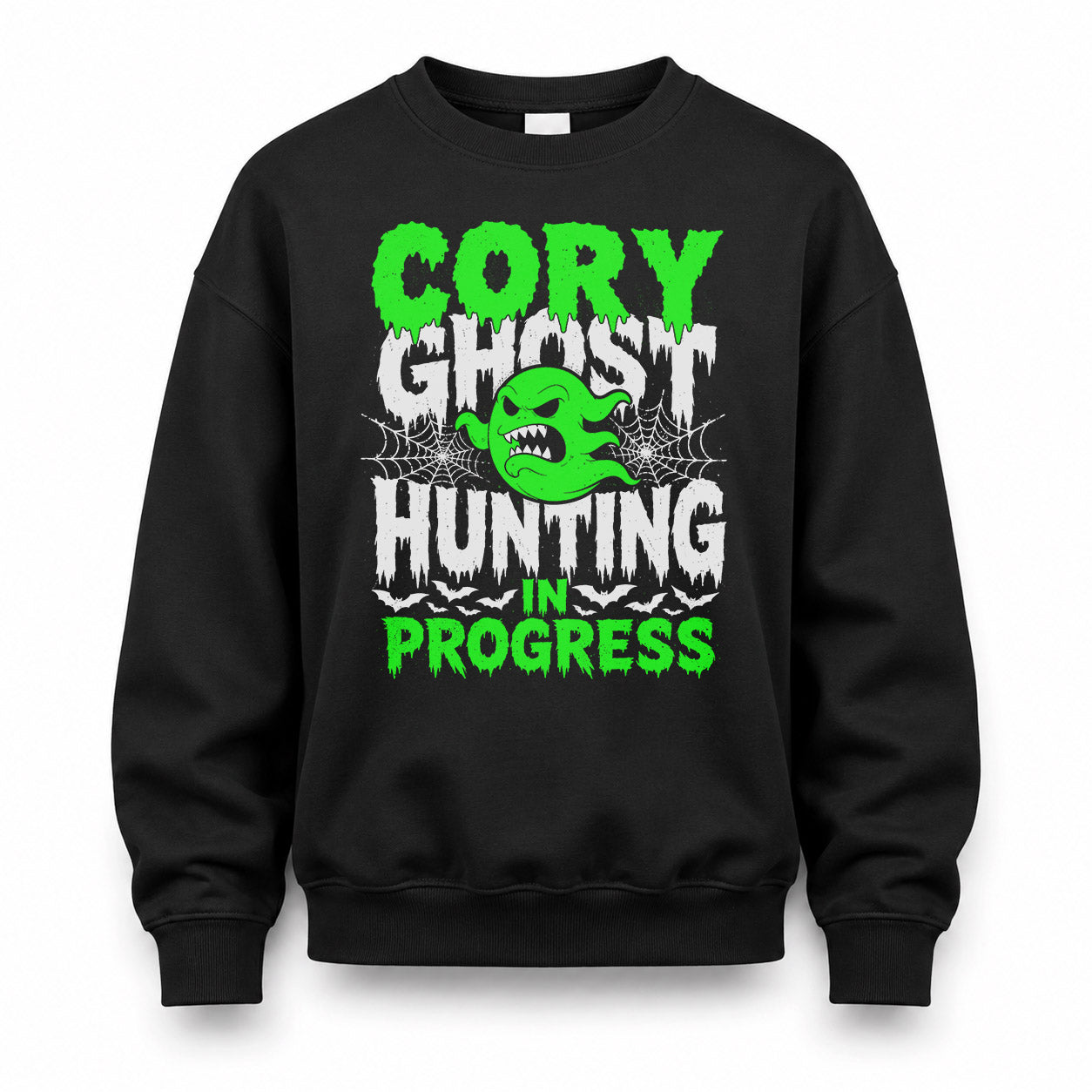 CORY HW22-K06-109 - NAME Ghost Hunting In Progress Personalized Halloween Shirt
