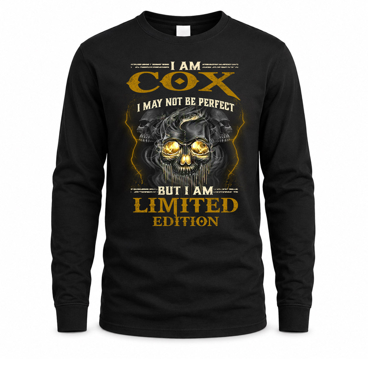 COX LM66-K04-125 - NAME NAME I May Not Be Perfect But I Am Limited Edition