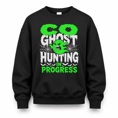 CO HW22-K06-109 - NAME Ghost Hunting In Progress Personalized Halloween Shirt