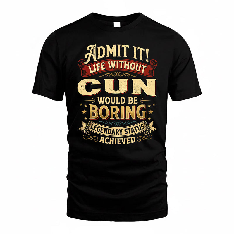 CUN TP65-K5-268–Personalized Funny Quote Apparel “Life Without NAME Would Be Boring”