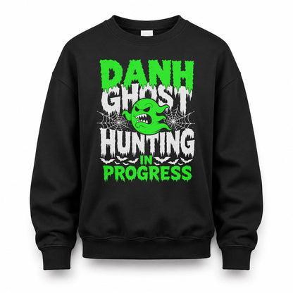 DANH HW22-K06-109 - NAME Ghost Hunting In Progress Personalized Halloween Shirt