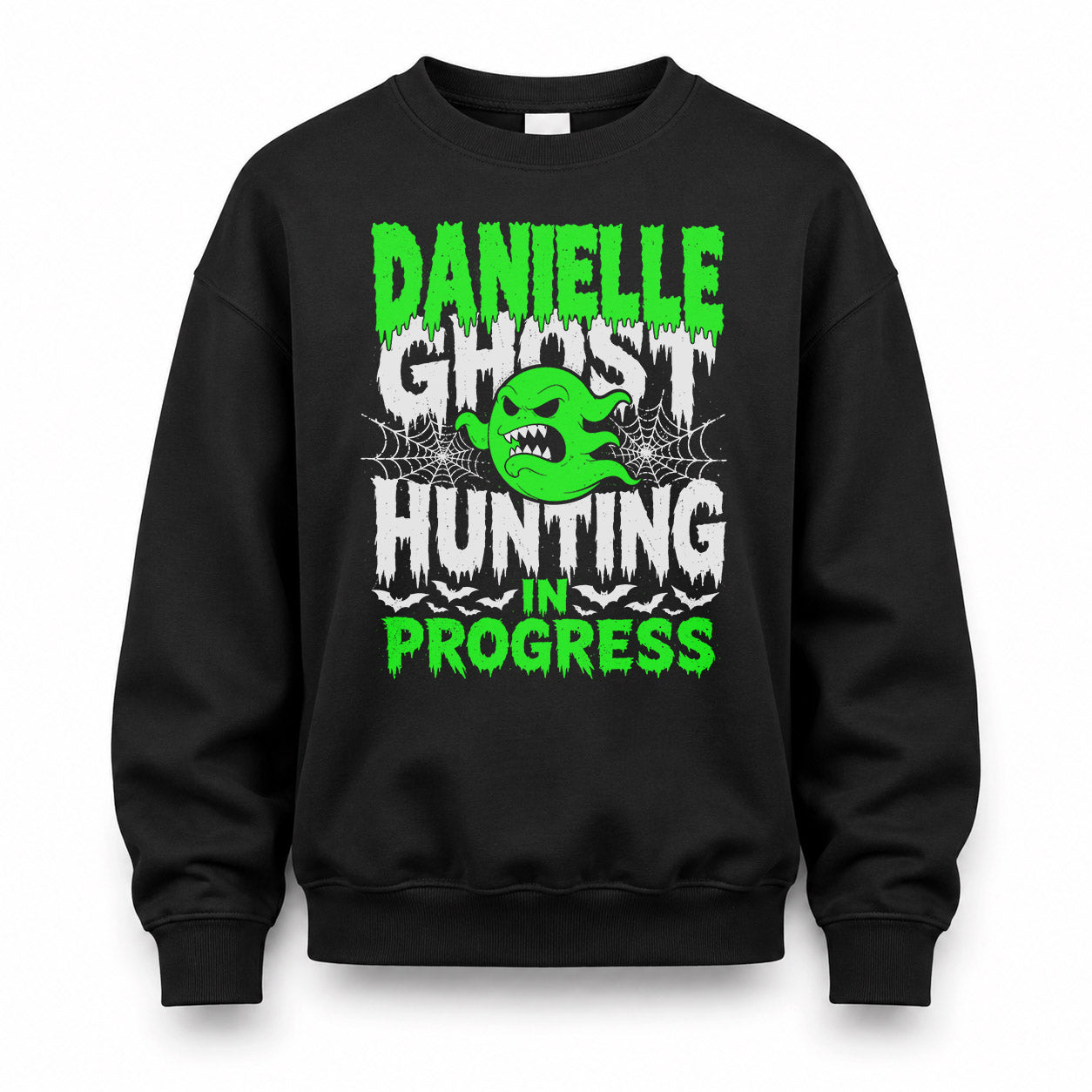DANIELLE HW22-K06-109 - NAME Ghost Hunting In Progress Personalized Halloween Shirt