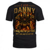 DANNY MP88-F2-168–Personalized Bold Quote Apparel “I Am NAME I May Not Be Perfect But I Am Limited Edition