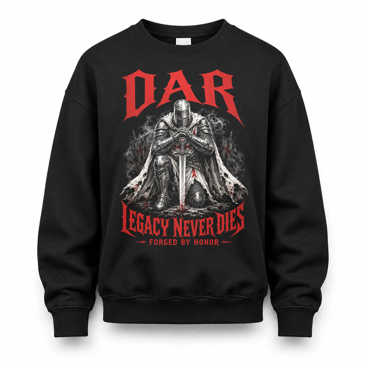 DAR HS90-K04-109 - NAME Legacy Never Dies Forged By Honor Personalized Knight