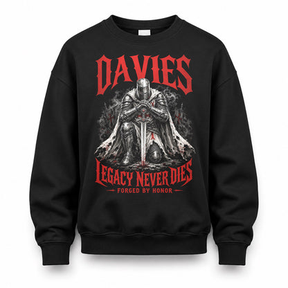DAVIES HS90-K04-109 - NAME Legacy Never Dies Forged By Honor Personalized Knight