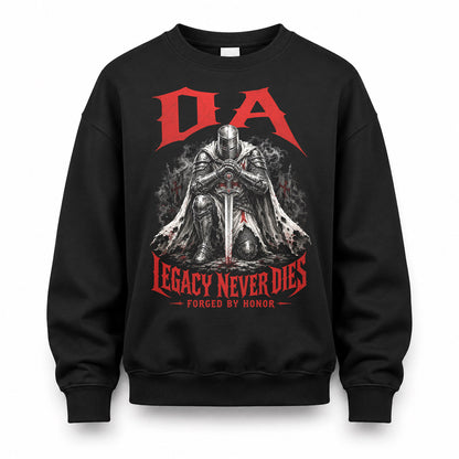 DA HS90-K04-109 - NAME Legacy Never Dies Forged By Honor Personalized Knight