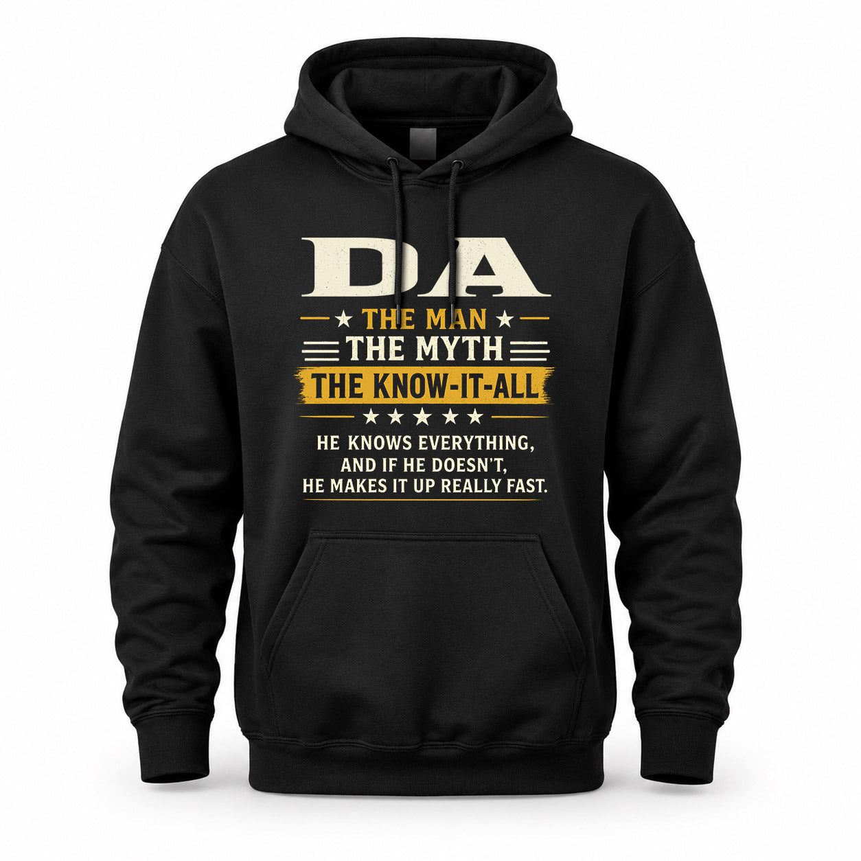 DA TM90-K04-125 - NAME Legendary Know-It-All Personalized Funny Shirt