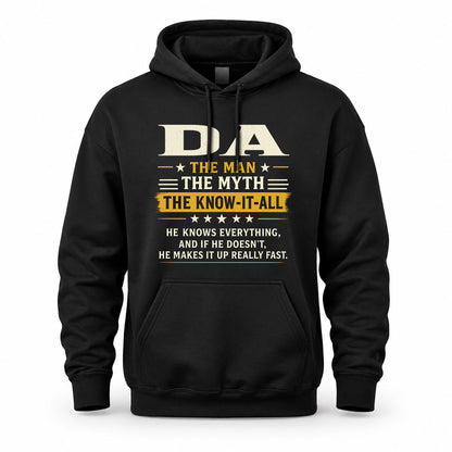 DA TM90-K04-125 - NAME Legendary Know-It-All Personalized Funny Shirt