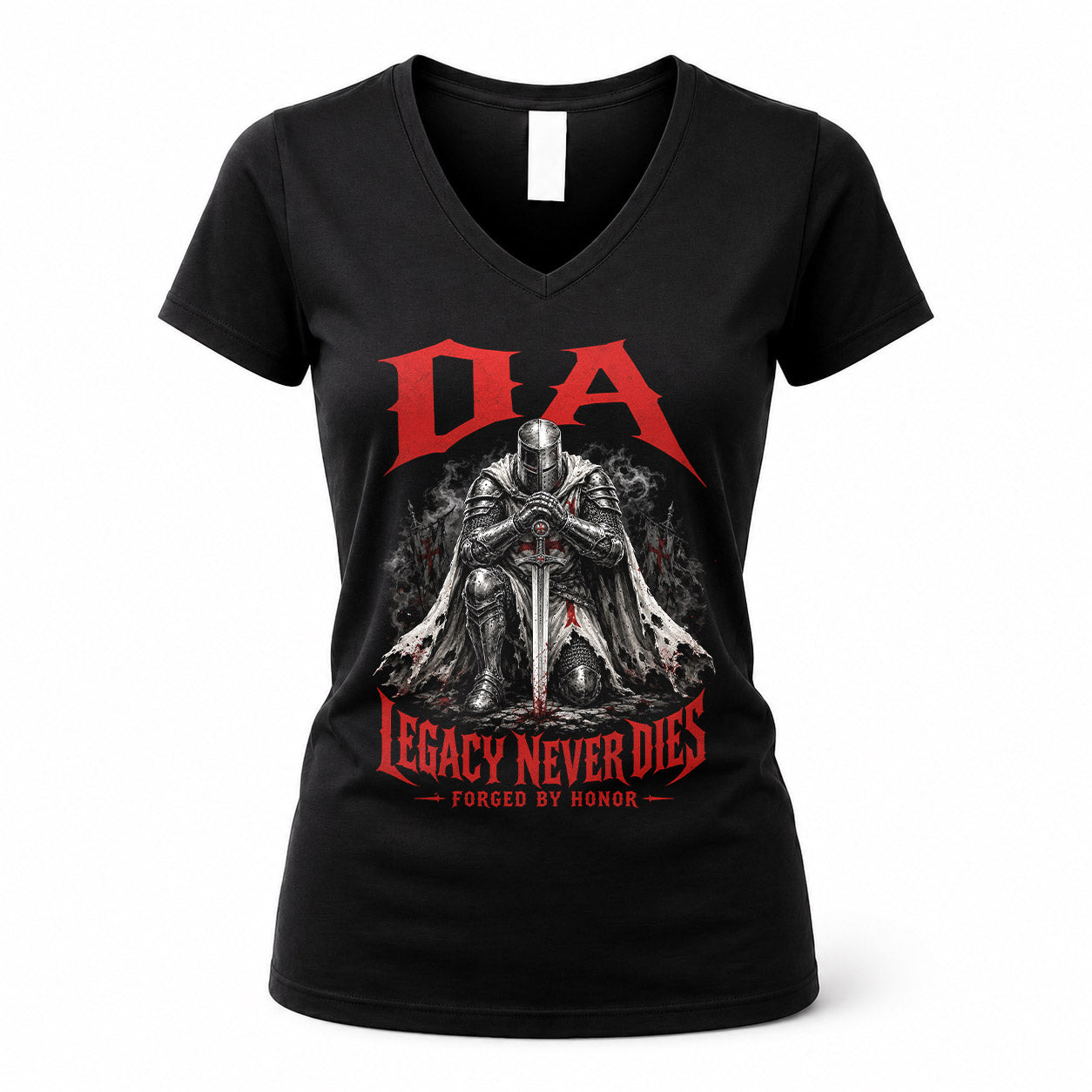 DA HS90-K04-109 - NAME Legacy Never Dies Forged By Honor Personalized Knight