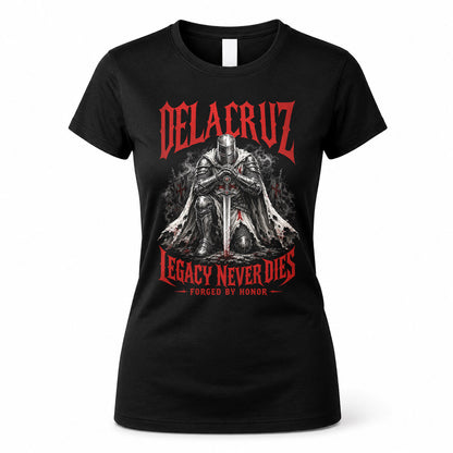 DELACRUZ HS90-K04-109 - NAME Legacy Never Dies Forged By Honor Personalized Knight