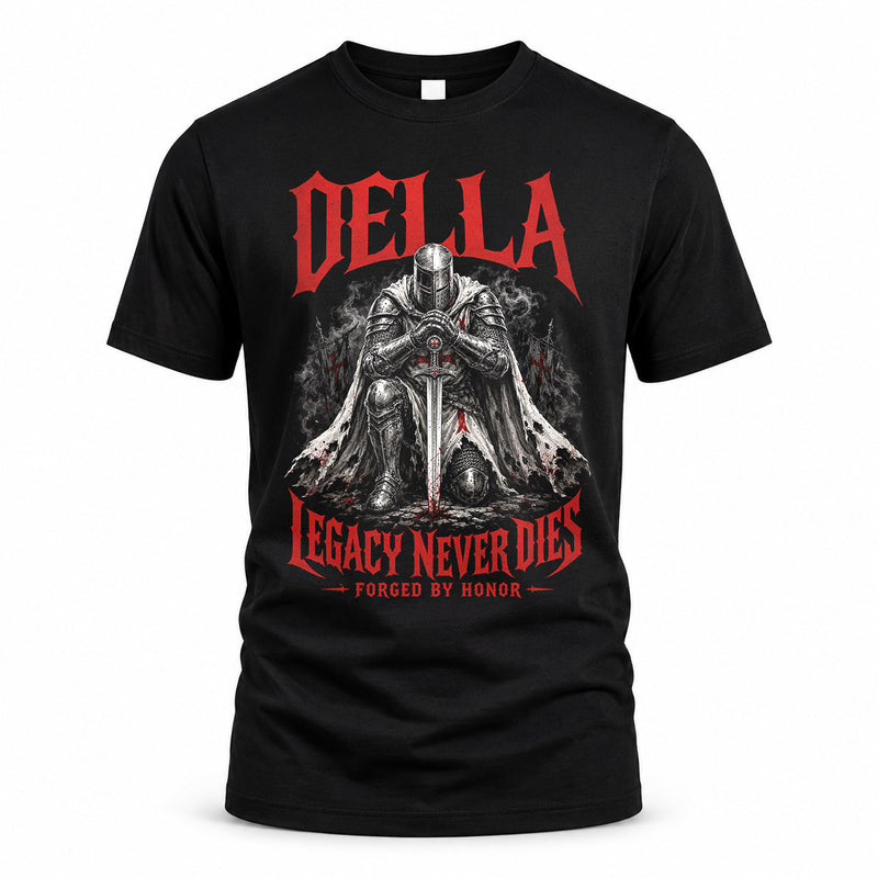 DELLA HS90-K04-109 - NAME Legacy Never Dies Forged By Honor Personalized Knight
