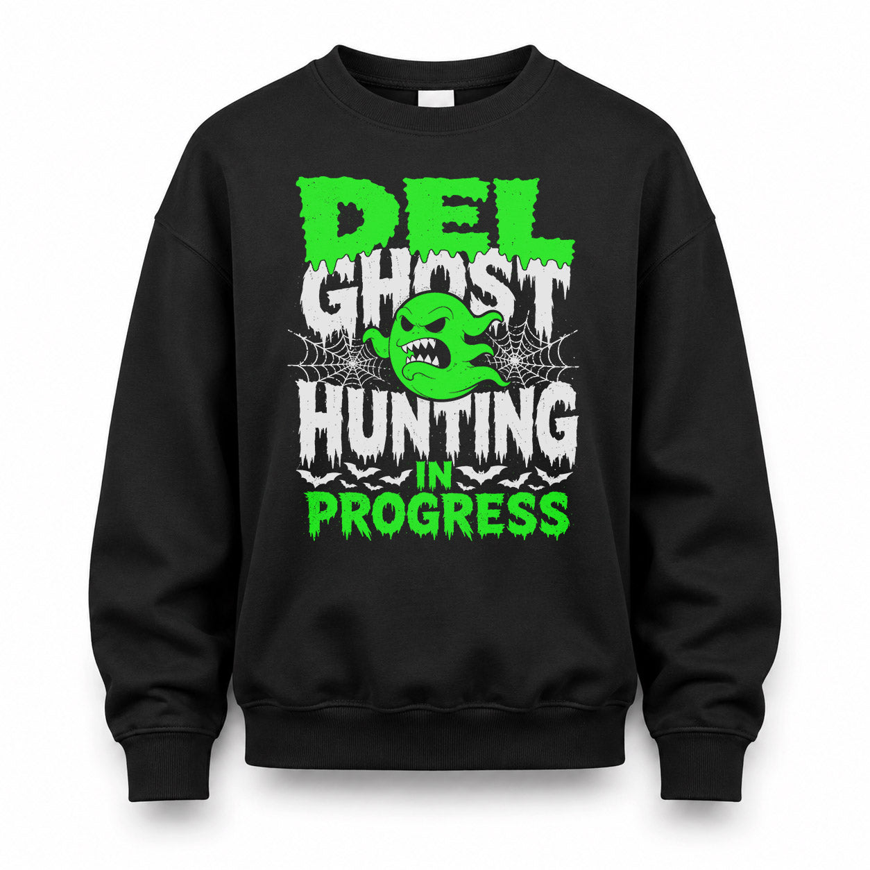 DEL HW22-K06-109 - NAME Ghost Hunting In Progress Personalized Halloween Shirt
