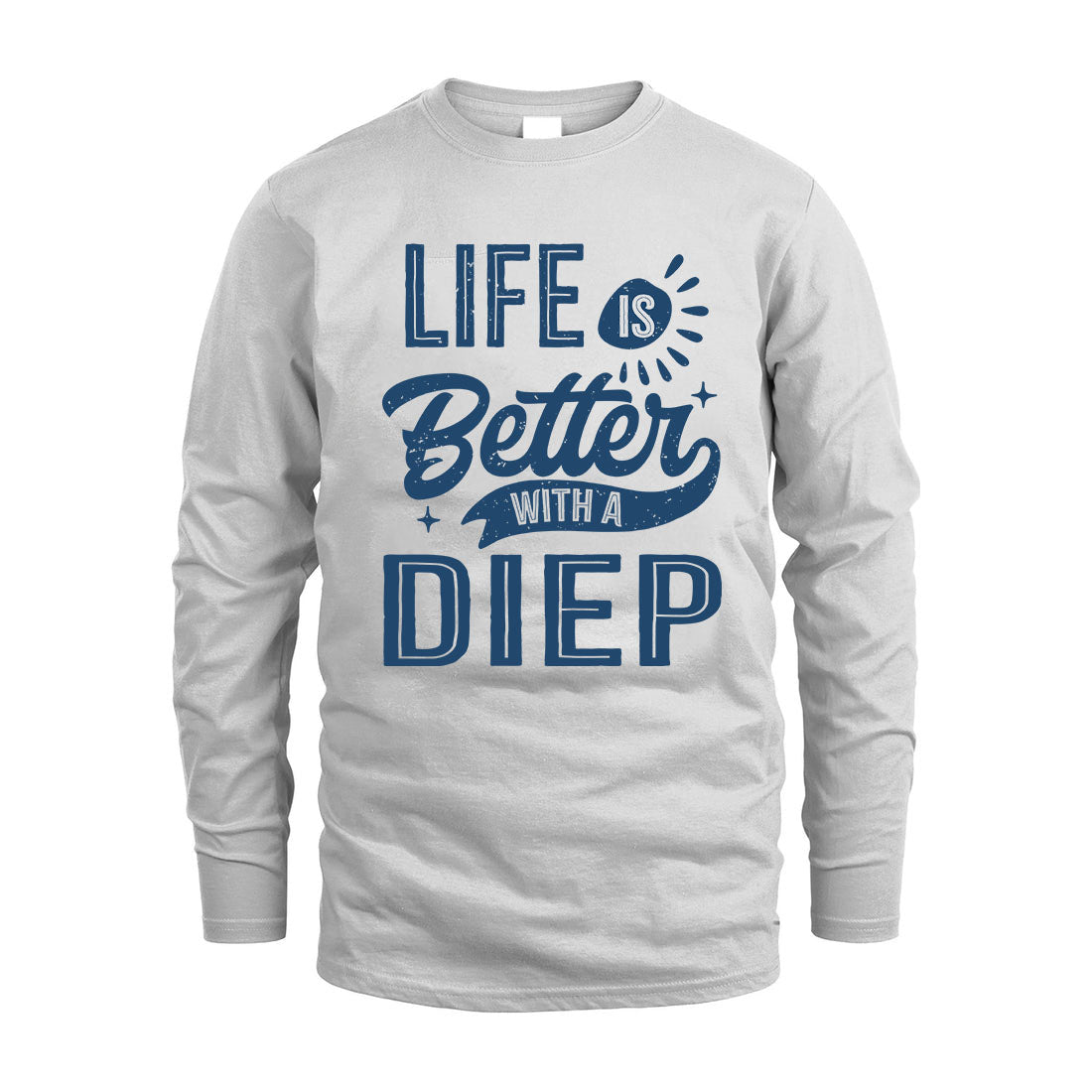 DIEP HH88-K2–Personalized Name Quote T-Shirt Life Is Better With Unisex Gift