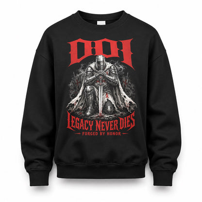 DOI HS90-K04-109 - NAME Legacy Never Dies Forged By Honor Personalized Knight